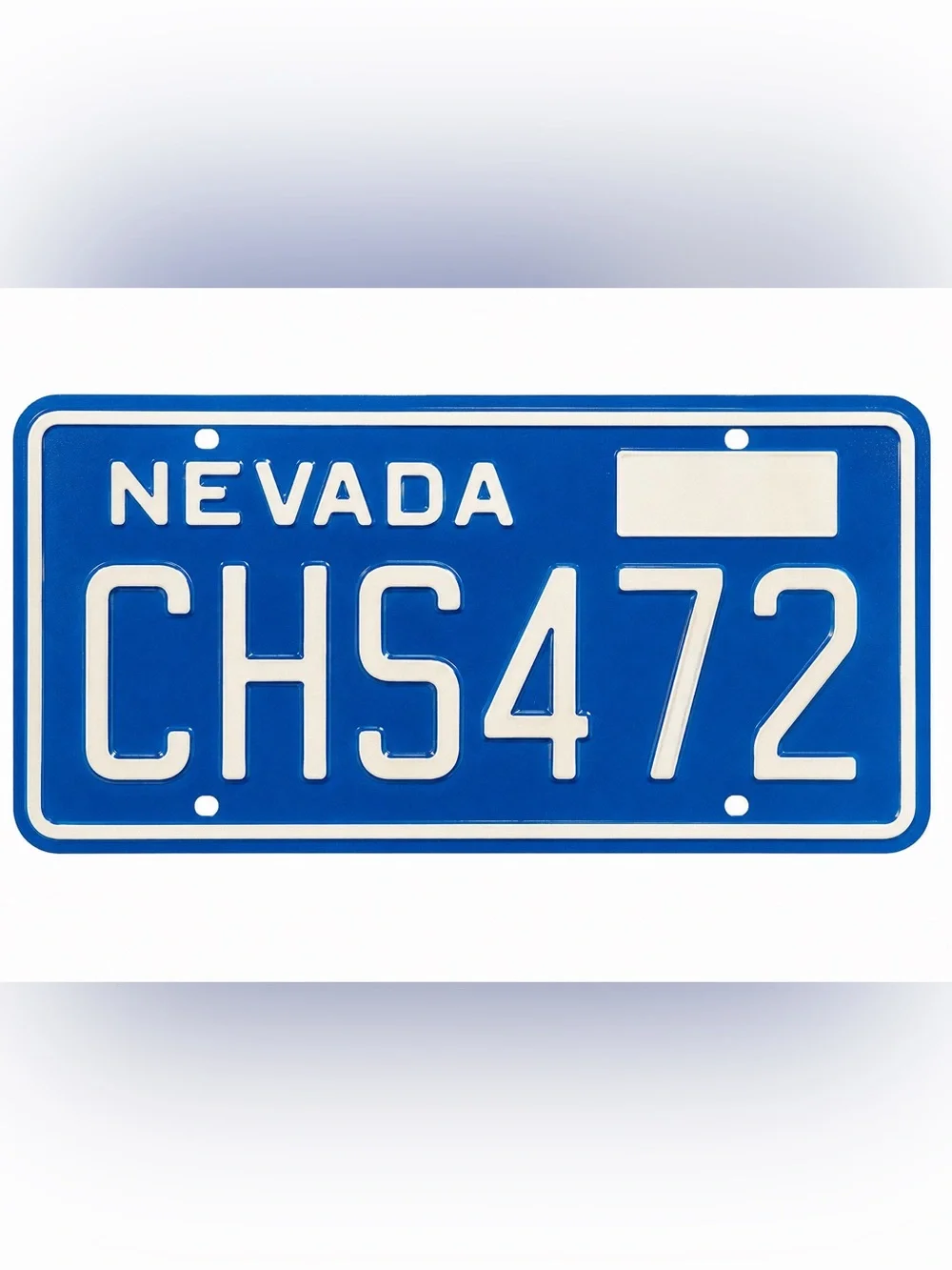 Nevada License Plate